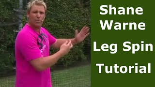 Shane Warne Best Ever Leg Spin Masterclass  Amazing Bowling Tips [upl. by Gambrill248]