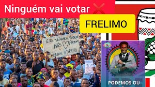 NINGUÉM VAI VOTAR 🗳 FRELIMO [upl. by Nohsyt30]