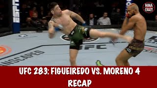 UFC 283 Deiveson Figueiredo vs Brandon Moreno 4 Recap [upl. by Coombs]