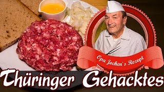 Thüringer Gehacktes selber machen  Thüringer Mett  Faschiertes  Opa Jochen´s Rezept [upl. by Donna]