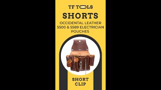 Occidental Leather 5500 amp 5589 electrician pouches Snapshot  TF Tools [upl. by Durant]