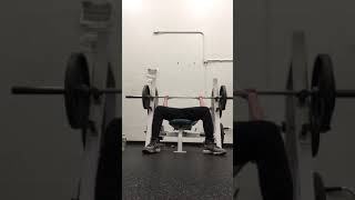 14 year old benching 155 for 14 reps at 135 BW [upl. by Nesyaj52]