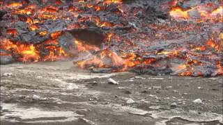 Éruption du volcan Bárðarbunga Islande 2014 [upl. by Pournaras]