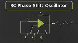 RC Phase Shift Oscillator using OpAmp Explained [upl. by Tomas318]