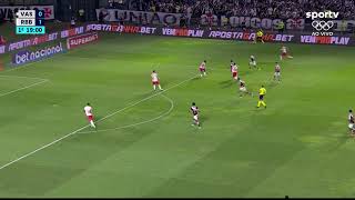 GOL DO VASCO IMPEDIDO CONTRA O BRAGANTINO 03082024 [upl. by Euqina]