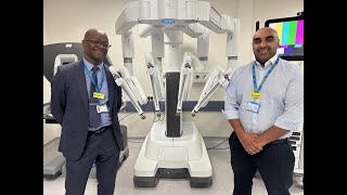 Whipps Cross welcomes first cuttingedge surgical robot [upl. by Eyoj]