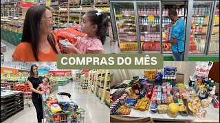 NOSSAS COMPRAS DO MÊS EM REDE ATACADISTA  VALOR TOTAL  LAÍS VELOSO [upl. by Gerianne392]