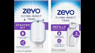 Zevo Flying Insect Trap Review – Safe amp Effective Indoor Bug Solution [upl. by Asilav950]