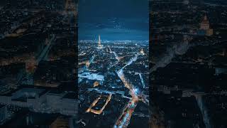 La nuit à Paris en accéléré  La vue de lobservatoire de la tour Montparnasse en timelapse paris [upl. by Unhsiv]