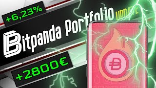 Bitpanda Portfolio Update  BEST Burn 34 Die Ruhe vor dem Sturm [upl. by Yruy]