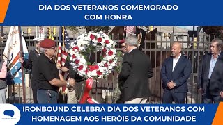 DIA DOS VETERANOS COMEMORADO COM HONRAS NO PARQUE PETER FRANCISCO [upl. by Jonati]