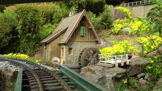 Cab ride Garden Train Eastbound Gartenbahn Fuehrerstandsmitfahrt [upl. by Yessydo]