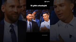 15 yıllık dostluk messi ronaldo [upl. by Wilone]