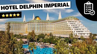 Hotelcheck Delphin Imperial ⭐️⭐️⭐️⭐️⭐️  Lara Türkei [upl. by Slotnick313]