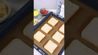 FlammkuchenToast 🍞 rezept [upl. by Tymes]