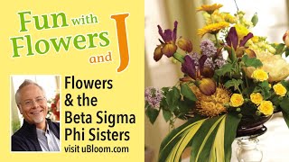 Beta Sigma Phi Sorority Sisters and Flowers [upl. by Rhianon]