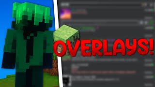 Top 5 best PvP and Sky overlays for Minecraft bedrock [upl. by Aire]