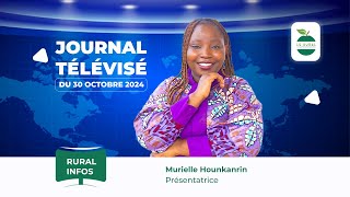 LE JOURNAL TÉLÉVISÉ DE 19H30  MERCREDI 30 OCTOBRE 2024 [upl. by Aettam567]