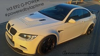 BMW M3 E92 GPower  LaptimePerformance  poweredbylaptime  M3 E92 loaded [upl. by Yoko451]