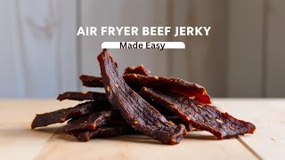 Easiest DIY Beef Jerky EverUsing Air Fryer [upl. by Durham]