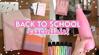 10 MIDDELBARE SCHOOL ESSENTIALS dit heb je echt nodig voor back to schoolbrugklas [upl. by Akcir]