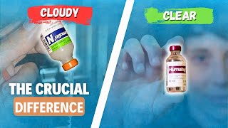 Clear Vs Cloudy Insulin How to Make Sure Your Insulin is Safe for Use [upl. by Hynda]