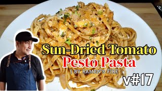 Sundried tomato Pesto Pasta Ramens FIRE [upl. by Beaufert]