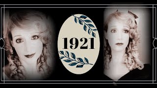 1920s HairMakeup 1921Louise Lillian Gish [upl. by Franza]