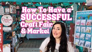 SUCCESSFUL Craft Fair Tips  Advice for a Vendor Market Beginner  Craft Show FAQs [upl. by Flaherty109]