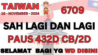 PREDIKSI TAIWAN 16 NOVEMBER 2024  BOCORAN TAIWAN HARI INI  RUMUS TAIWAN JITU ANGKA JITU TAIWAN [upl. by Arrac]