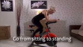 UKSportImportscom  Cintura Zoom Racing Exercise Bike [upl. by Orvas105]