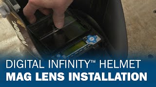 Installing the Mag Lens into Your Digital Infinity Helmet [upl. by Dame]