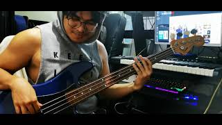 Tribes Victory Worship  BASS COVER [upl. by Yrac]