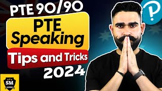 PTE Speaking Tips For 90 in 2024  Tips Tricks and Strategies SM Academy PTE [upl. by Rinaldo916]