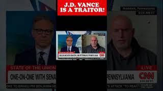 Fetterman Calls Out JD Vance on LIVE TV shorts [upl. by Kieran]