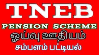 tneb pension scheme monthly pension statement status in tamil [upl. by Deeyn]