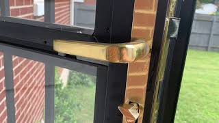 Lock Change Locksmith  Storm door lock Replacement BG Locksmith LLC [upl. by Hendrix]