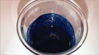 Ferric hexacyanoferrate prussian blue [upl. by Braeunig]