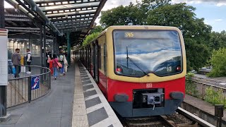 SBahn Berlin  Mitfahrt in der S45 von Flughafen BER bis Berlin Tempelhof in der BR 481 1493 [upl. by Veriee]