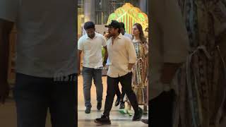 Ram Charan And Upasana Spotted  Hyderabad Airport  MS Talkies [upl. by Mcmahon]