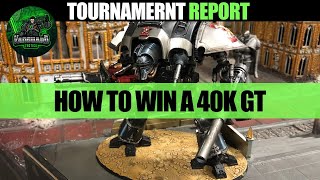 How To Win A Warhammer 40k Tournament Featuring Deathwatch [upl. by Benni]