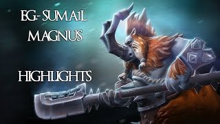 EG Suma1L Magnus  Dota 2 MMR Highlights [upl. by Aek]