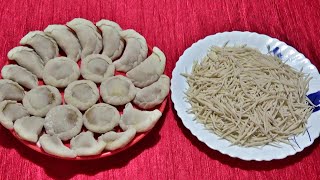 পৌষ পার্বন পিঠে চুসি ও পুলি দুধ পিঠা Bengali Authentic Pitha Recipe [upl. by Nosnaj]