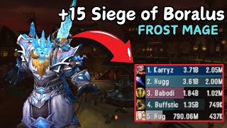 15 Siege of Boralus  Frost Mage [upl. by Timon]