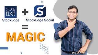 StockEdge  StockEdge Social  Magic [upl. by Arodaeht]