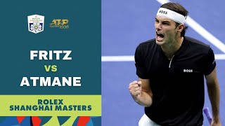 Taylor Fritz vs Terence Atmane Highlights  2024 Shanghai Masters Round 2 PS5 Gameplay [upl. by Orna833]