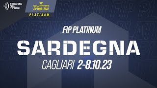 FIP PLATINUM SARDEGNA  Men amp Women  Semifinals  Central Court [upl. by Selrahcnhoj]