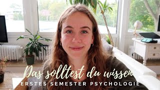 Alles was ich VOR dem Studium gerne gewusst hätte  ErstiGuide Psychologie  Julie [upl. by Neile]