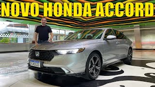 Novo Honda Accord Advanced Hybrid  Mais de 20 kml na cidade e muito conforto [upl. by Sinclair]