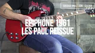 Epiphone 1961 Les Paul SG Standard First Look [upl. by Paulette]